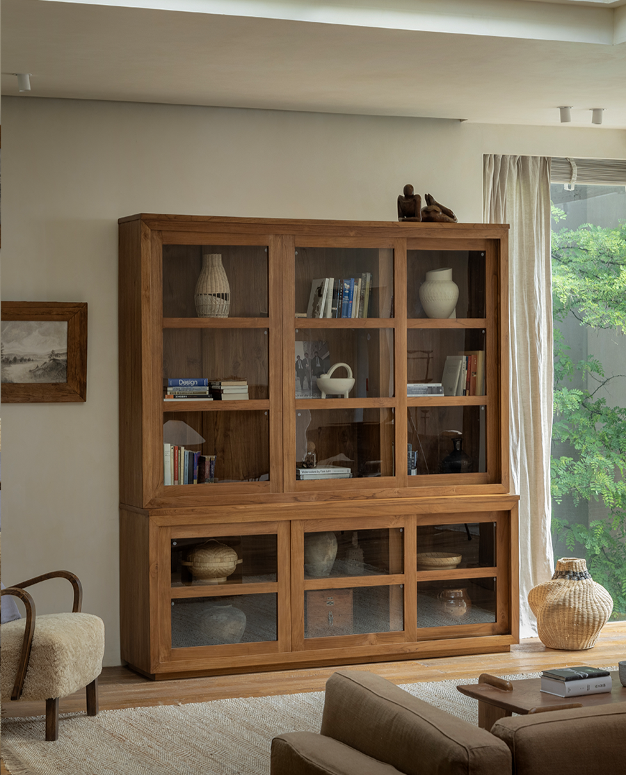 Glass Front Bookcase