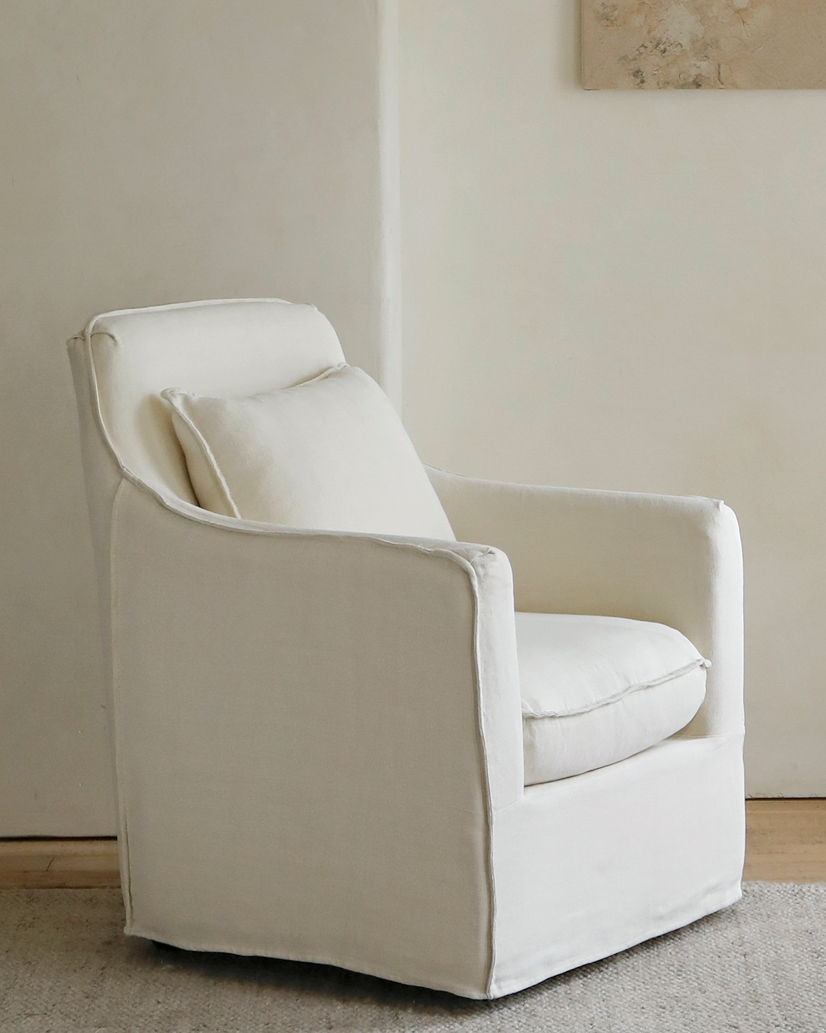 Sola Slipcovered Armchair