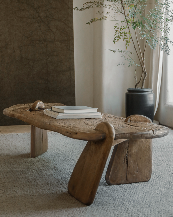 Rustic Driftwood Coffee Table