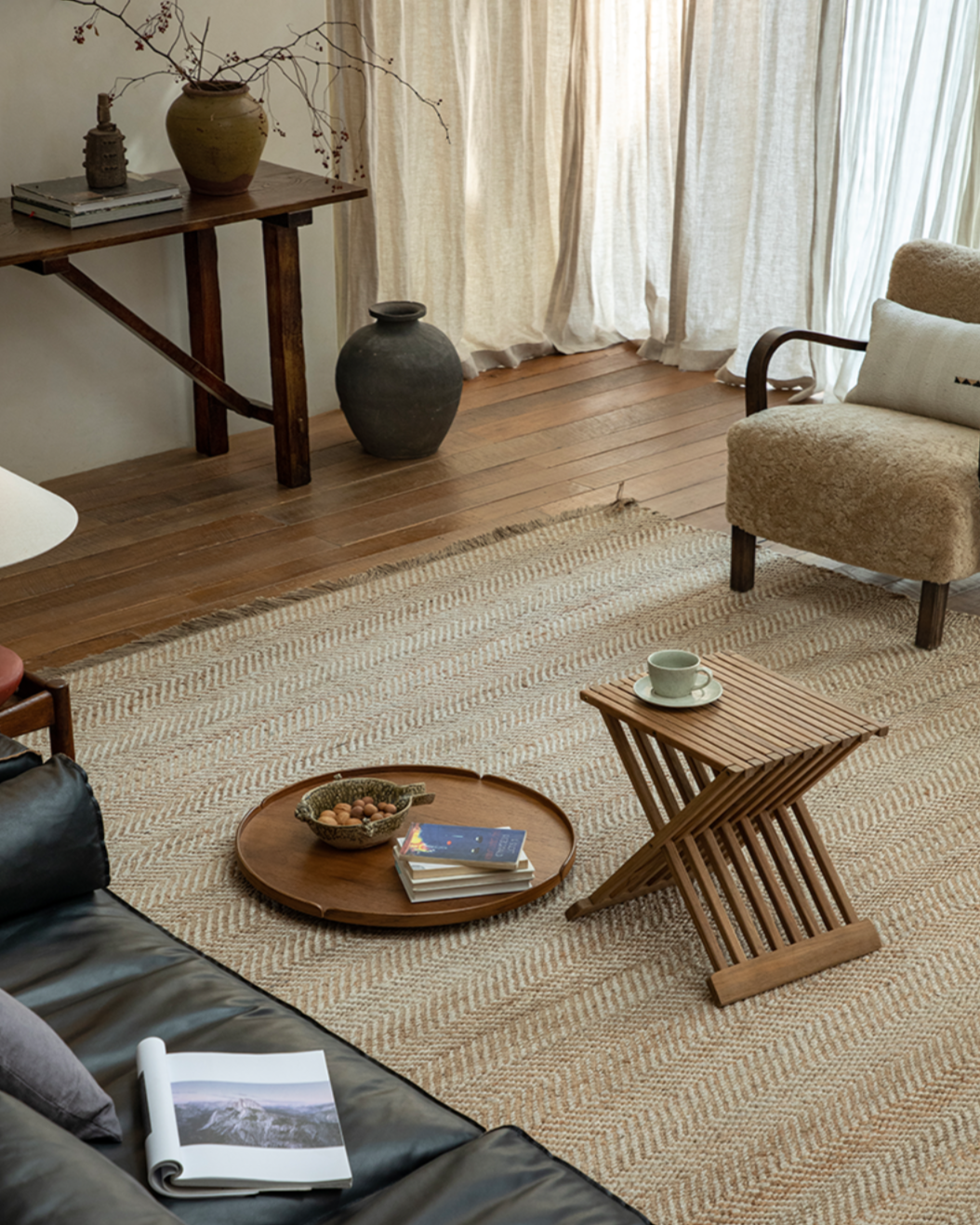 rectangle wood coffee table